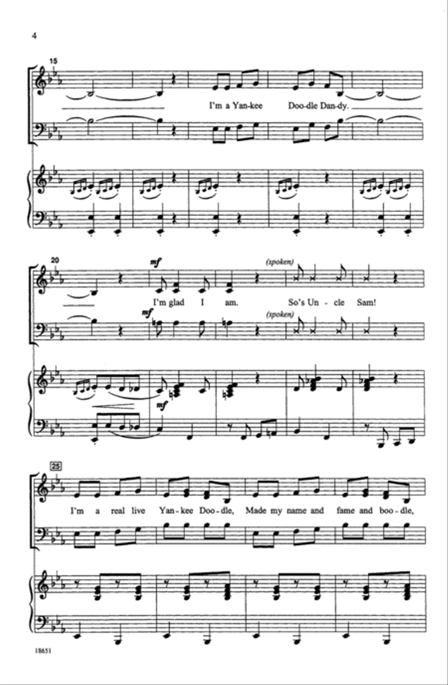 A Patriotic Salute 3-Part scores gallery preview page 3