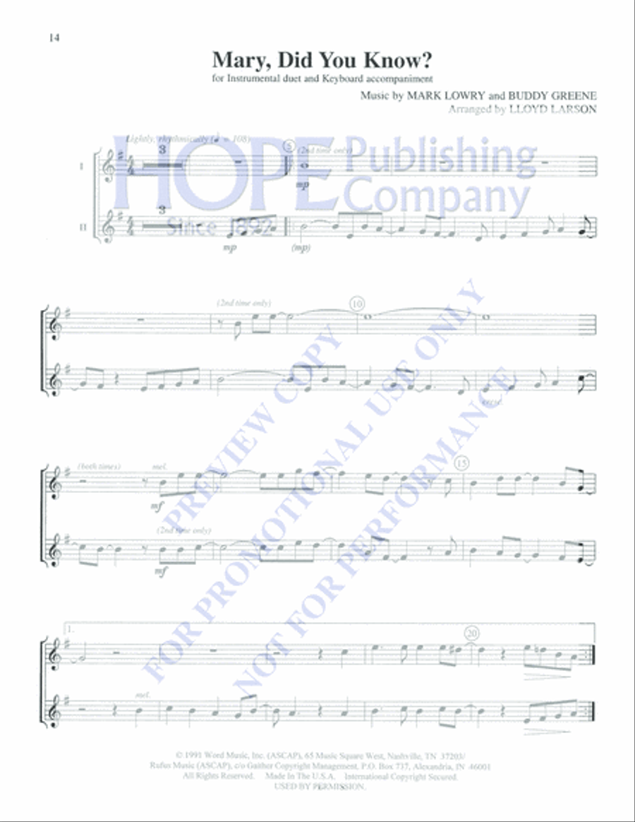 Contemporary Praise Piano Accompaniment scores gallery preview page 14