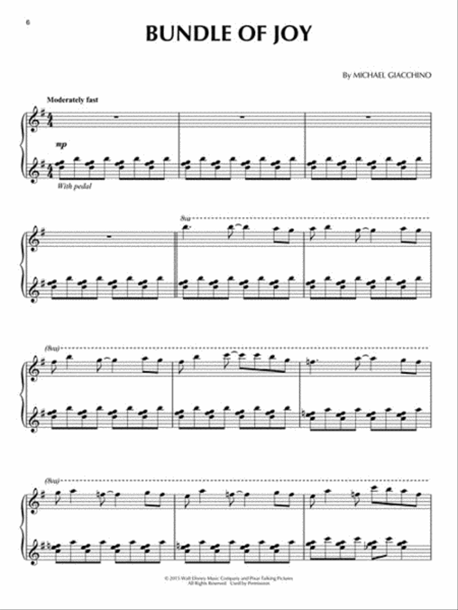 Inside Out Piano Solo scores gallery preview page 3
