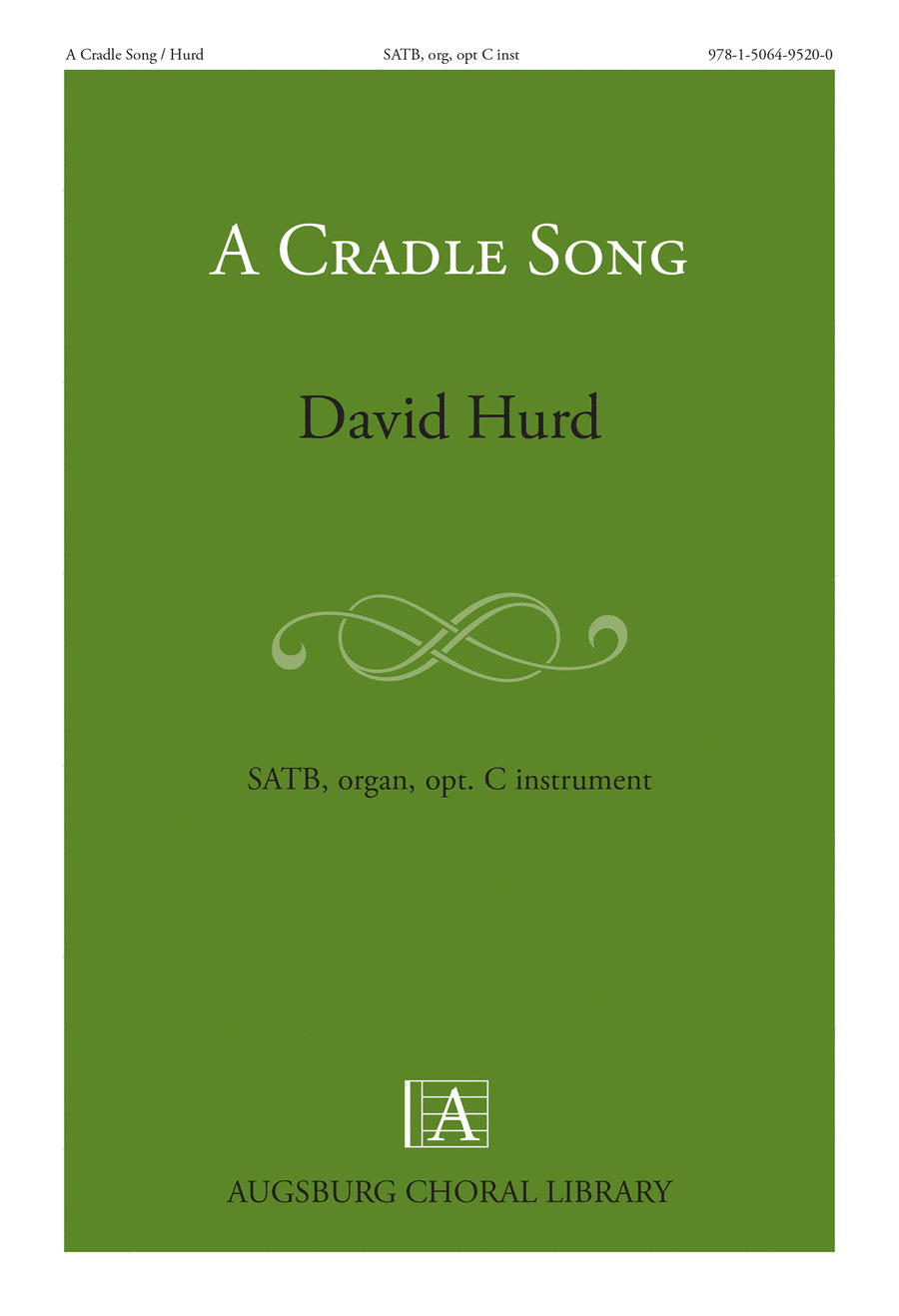 A Cradle Song 4-Part scores gallery preview page 1
