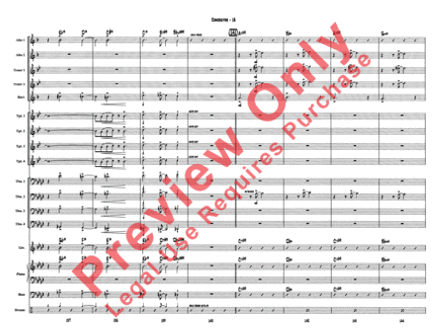 Caravan Jazz Ensemble scores gallery preview page 20