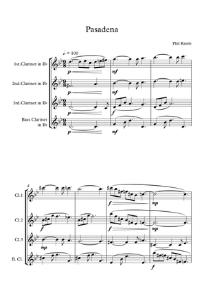 Pasadena - Clarinet Quartet