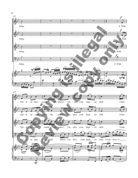 The Lord, He Comes (Choral Score) image number null