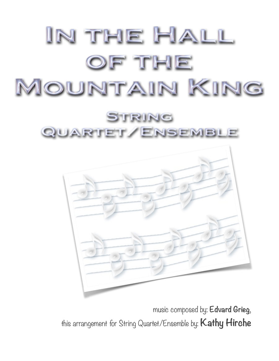 In the Hall of the Mountain King - String Quartet/Ensemble String Quartet scores gallery preview page 1