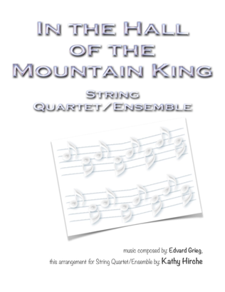In the Hall of the Mountain King - String Quartet/Ensemble