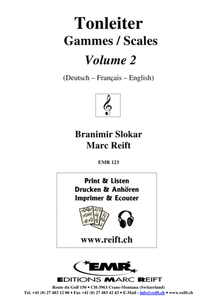 Die Tonleitern / Les Gammes / The Scales Vol. 2
