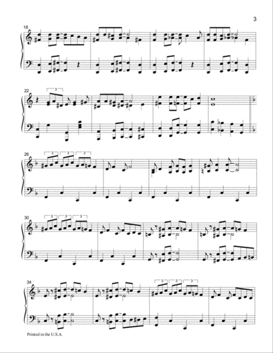 Pearl Street Rag Piano Solo scores gallery preview page 3
