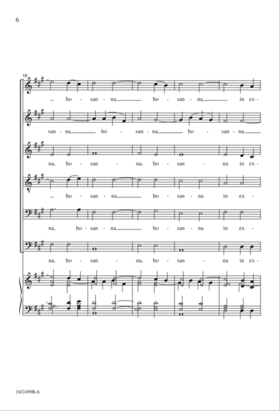 Sanctus Sanctus Divisi scores gallery preview page 6