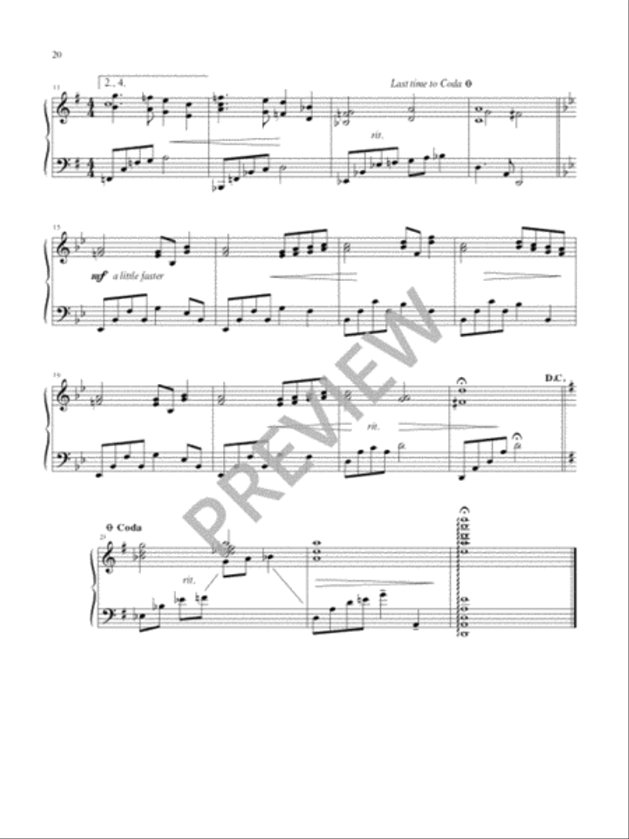 Seasons of Grace - Volume 2 Piano Solo scores gallery preview page 22