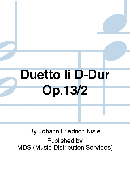 Duetto II D-Dur op.13/2