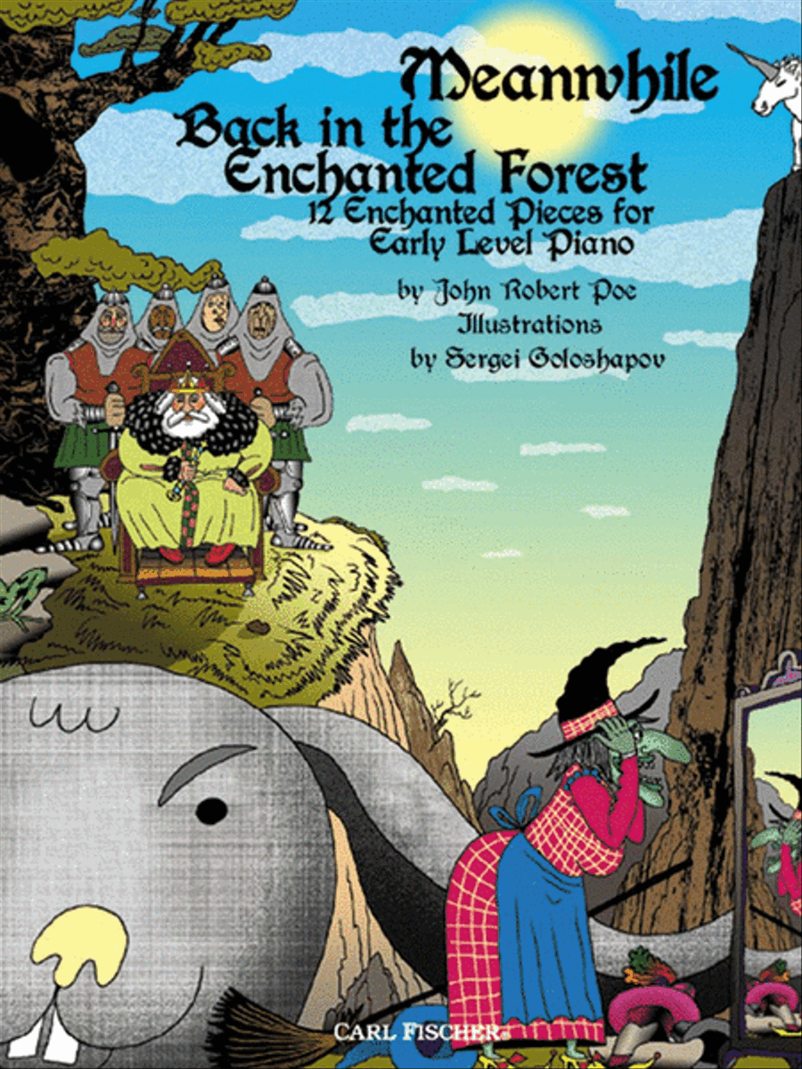 Meanwhile, Back in the Enchanted Forest Piano Solo scores gallery preview page 1