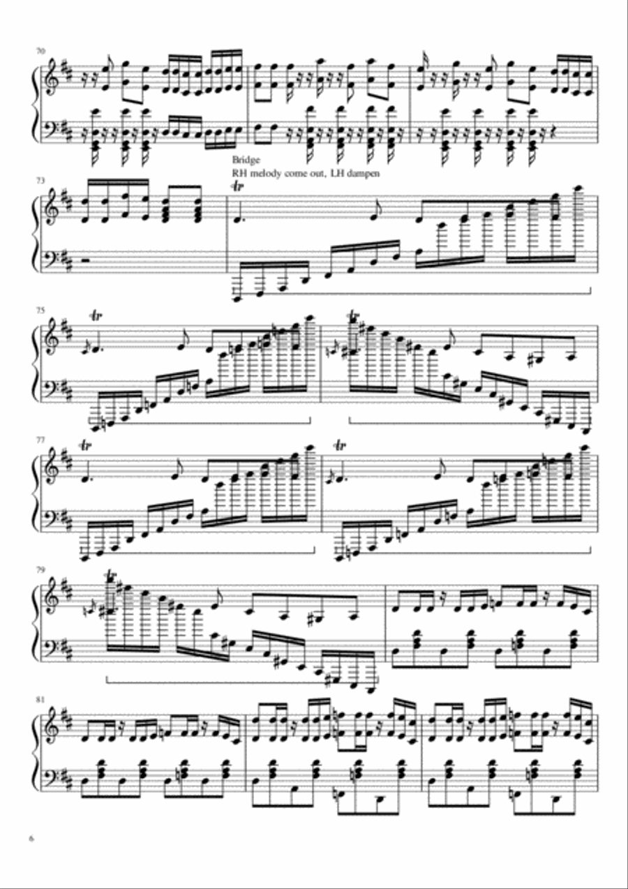 MEP Project (A grade) 1st submission -- Learn how to be creative when composing Piano Solo scores gallery preview page 6