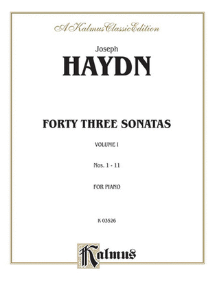 Book cover for Sonatas, Volume 1