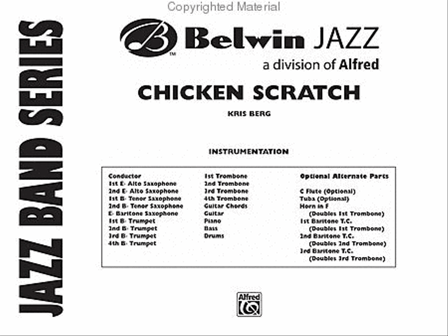 Chicken Scratch Jazz Ensemble scores gallery preview page 2