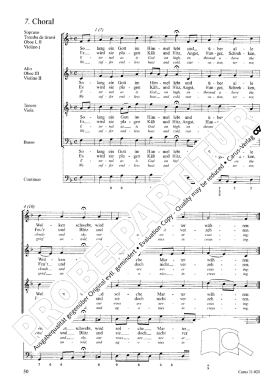 Eternity, thou thundrous word (O Ewigkeit, du Donnerwort) ATB scores gallery preview page 51