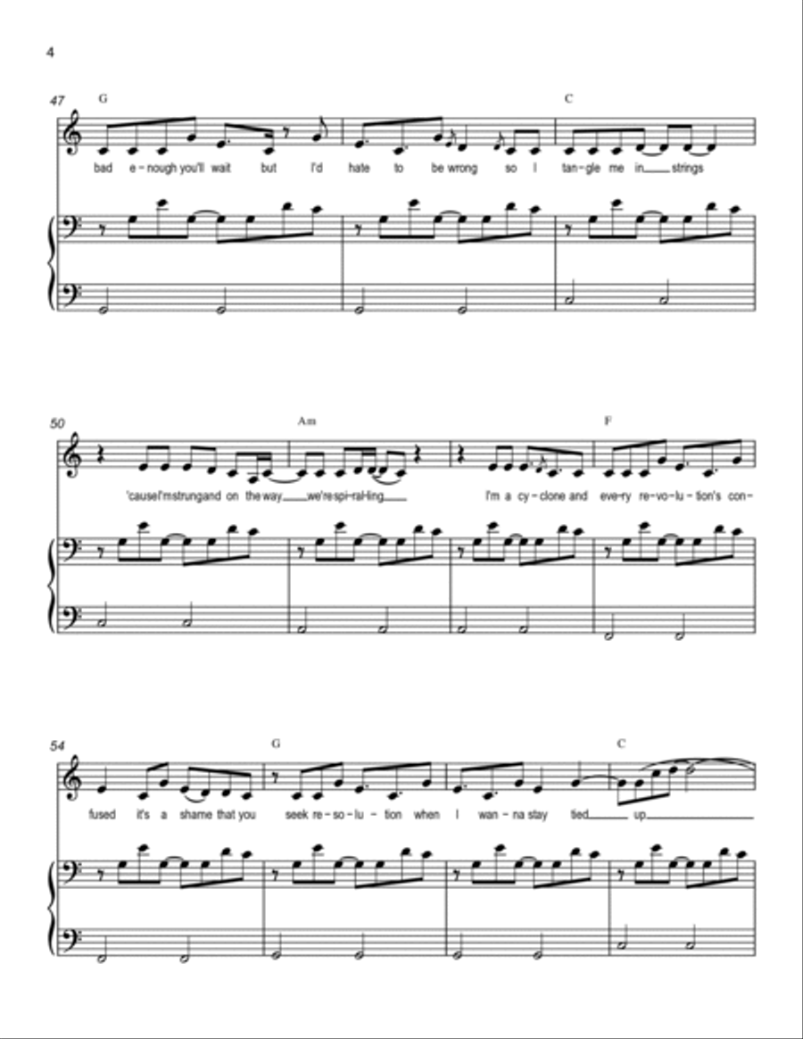Knots Knots Voice scores gallery preview page 4