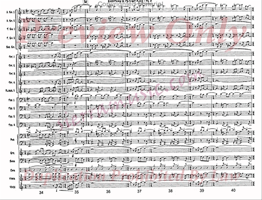 Everything In Its Right Place Jazz Ensemble scores gallery preview page 7