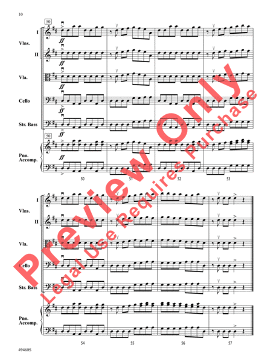 Resilience Resilience String Orchestra scores gallery preview page 11