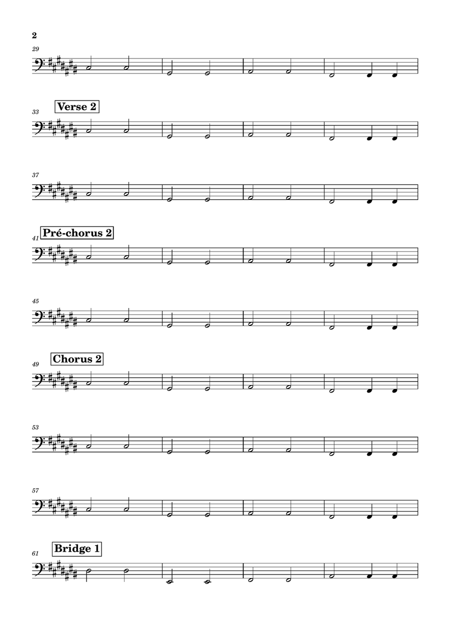 No One Double Bass scores gallery preview page 2