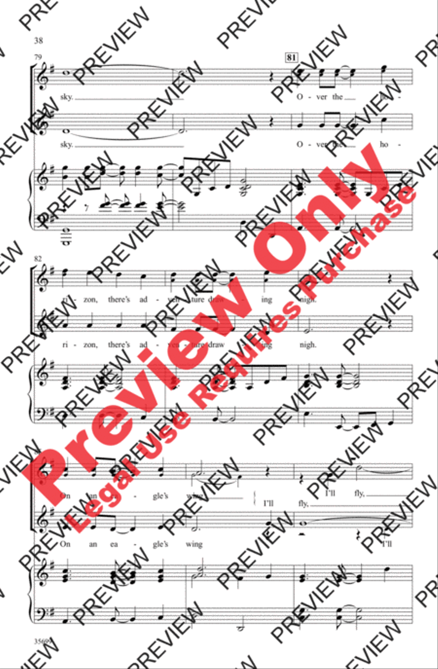 Songs of Flight Songs of Flight 2-Part scores gallery preview page 38