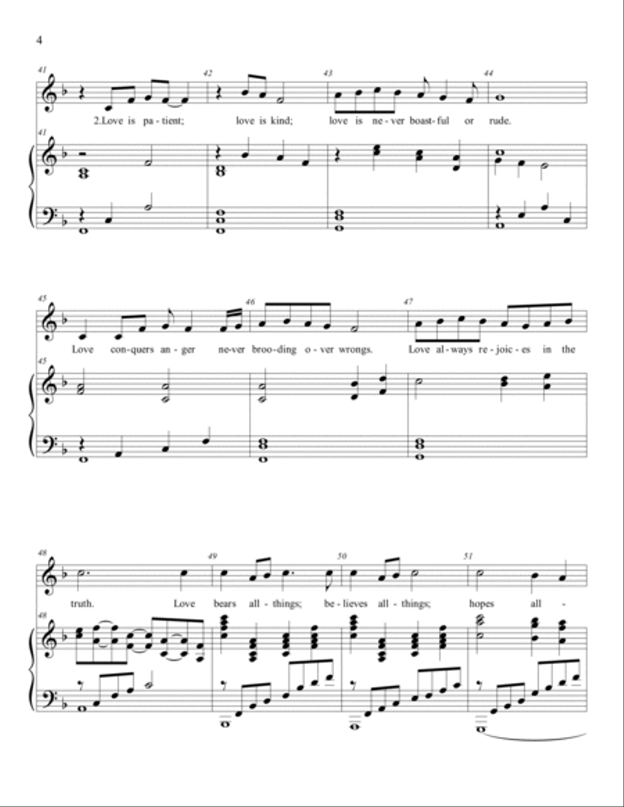 Sacrament of Love F Voice scores gallery preview page 4
