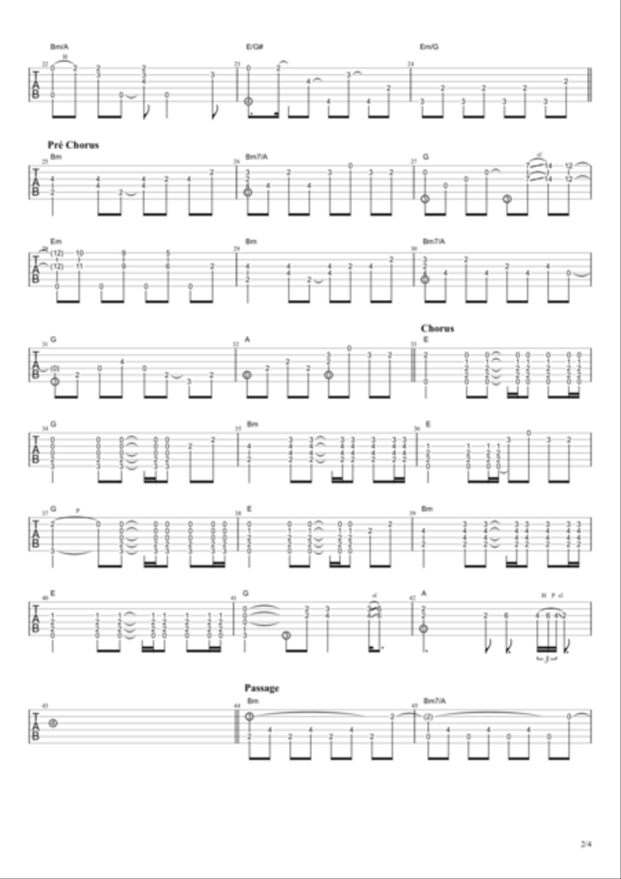 La Casa De Papel (my Life Is Going On) Electric Guitar scores gallery preview page 2