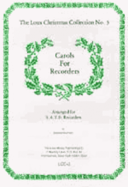 Carols for Recorders
