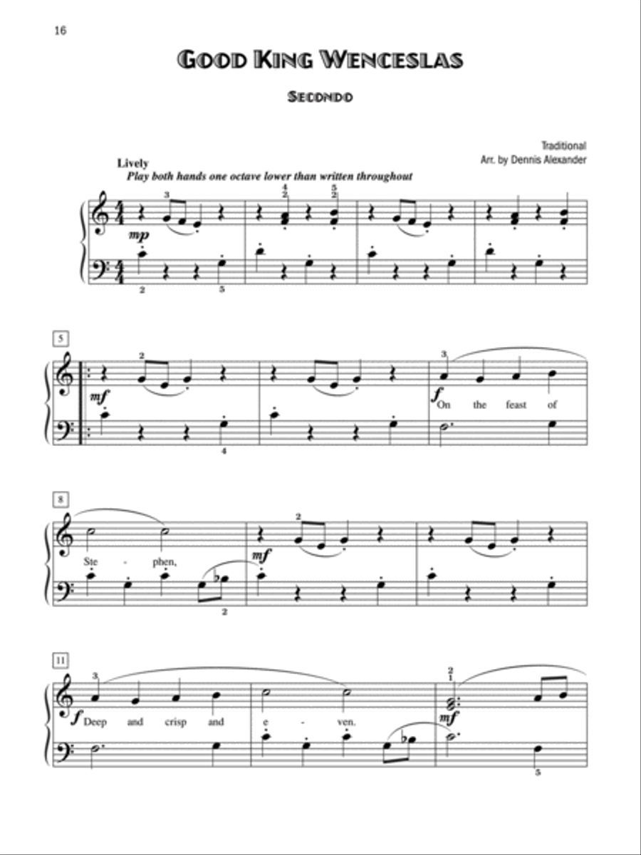 Five-Star Christmas Duets Small Ensemble scores gallery preview page 3