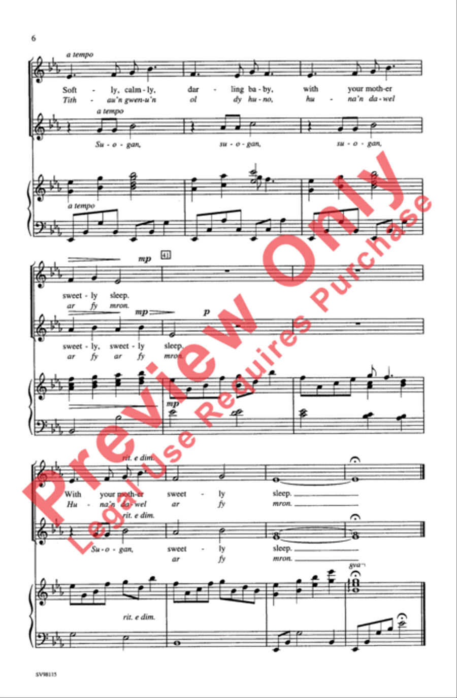 Suo-Gân 2-Part scores gallery preview page 6