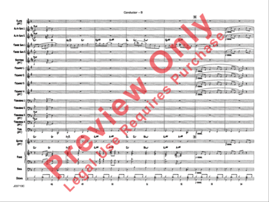 Summertime (from Porgy and Bess) Jazz Ensemble scores gallery preview page 11