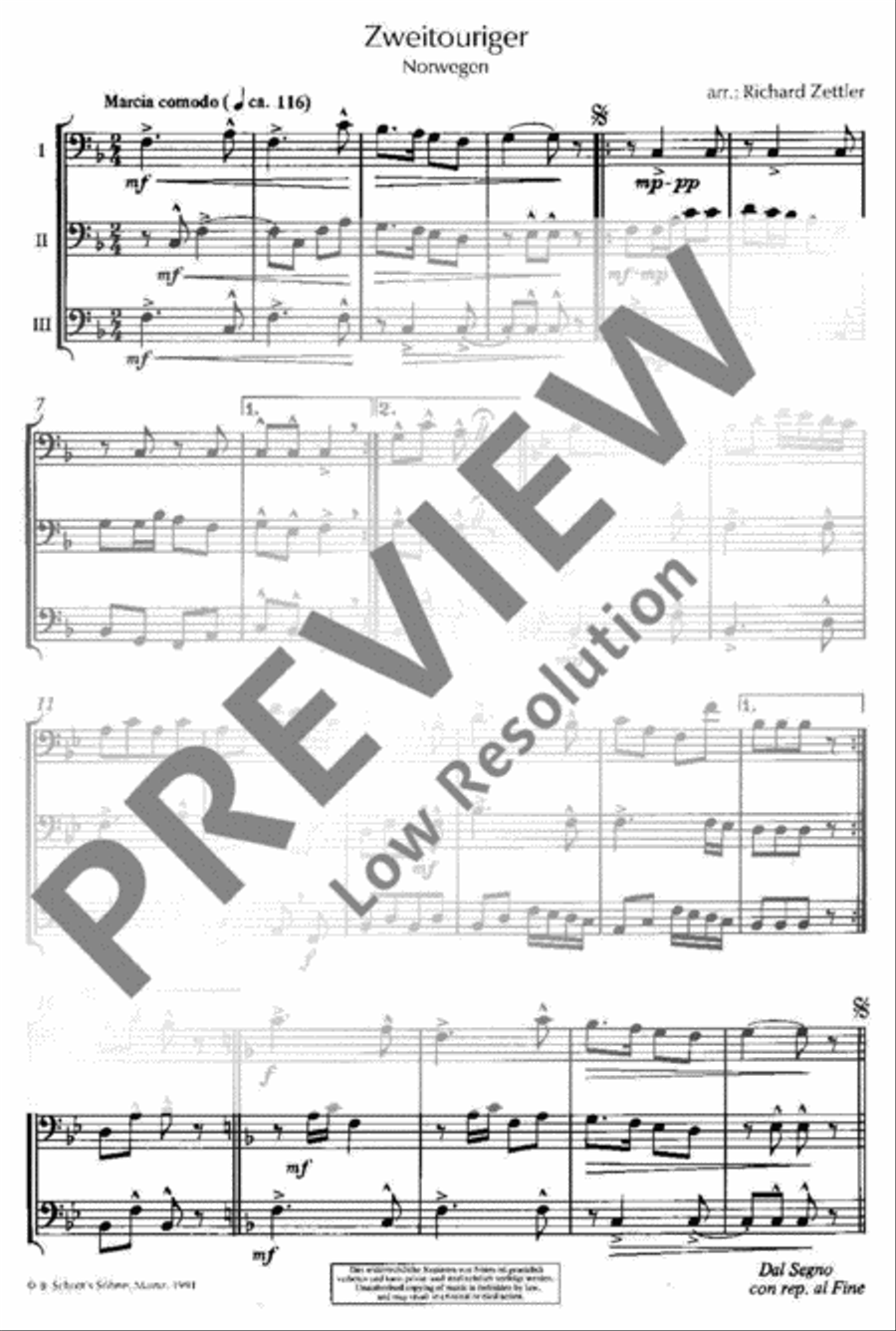 Dance Movements from Europe Performance Score scores gallery preview page 6