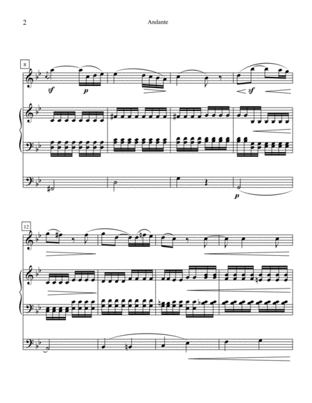 Andante from Mendelssohn's Reformation Symphony for Violin and Organ image number null