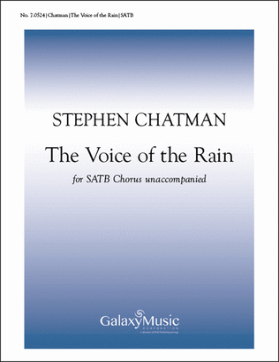 Book cover for The Voice of the Rain