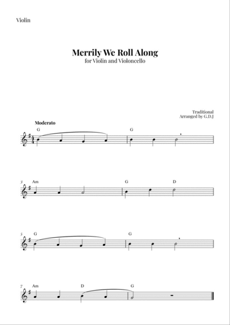 Merrily We Roll Along Merrily We Roll Along Piano Trio scores gallery preview page 2