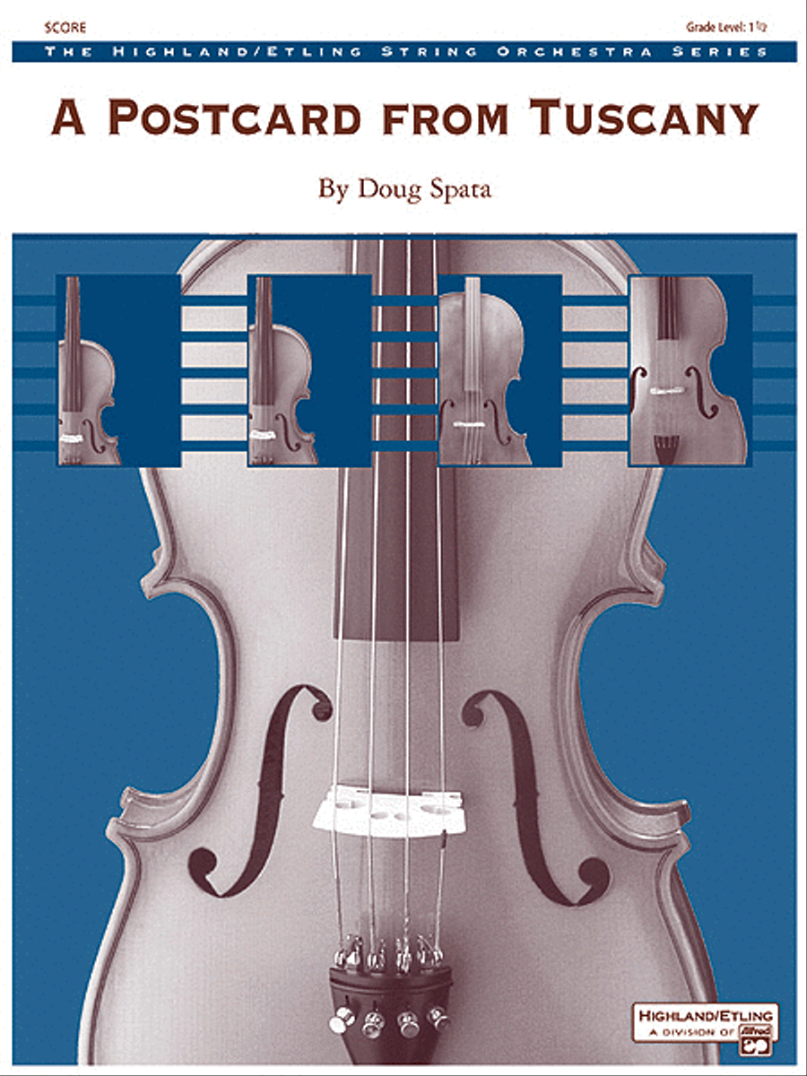 A Postcard from Tuscany String Orchestra scores gallery preview page 1