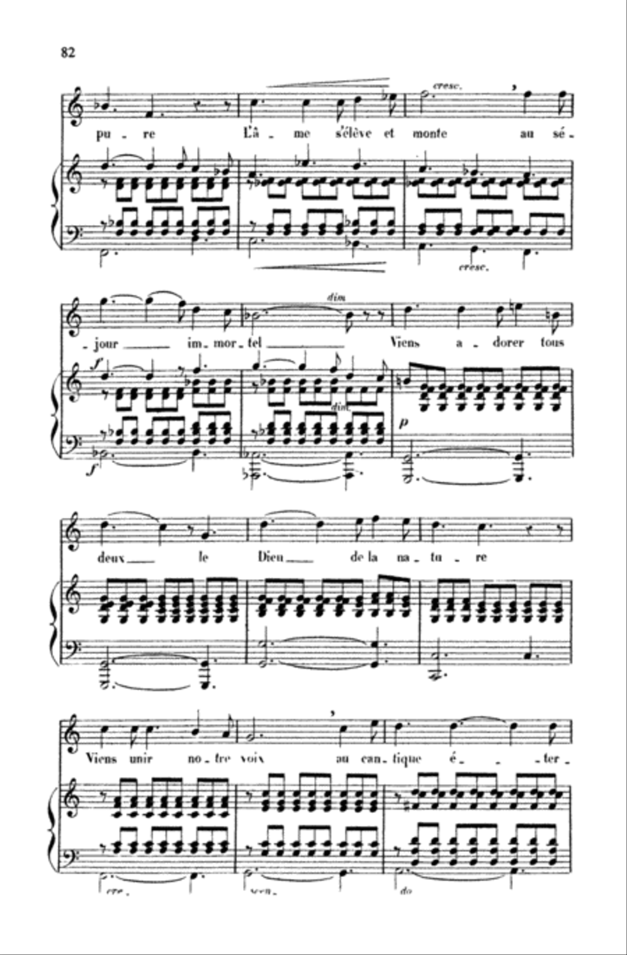 Gounod: Songs, Volume II, High Voice (French) High Voice scores gallery preview page 3