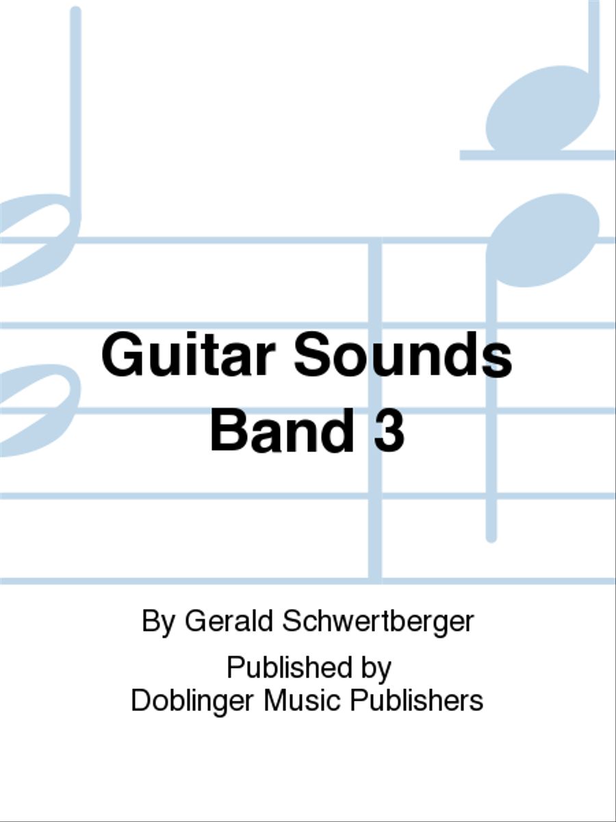 Guitar Sounds Band 3 Guitar Sounds Band 3 School and Community scores gallery preview page 1