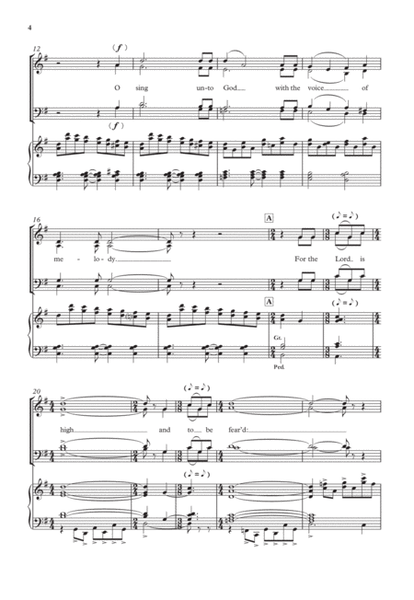 O clap your hands by John Rutter Choir - Digital Sheet Music