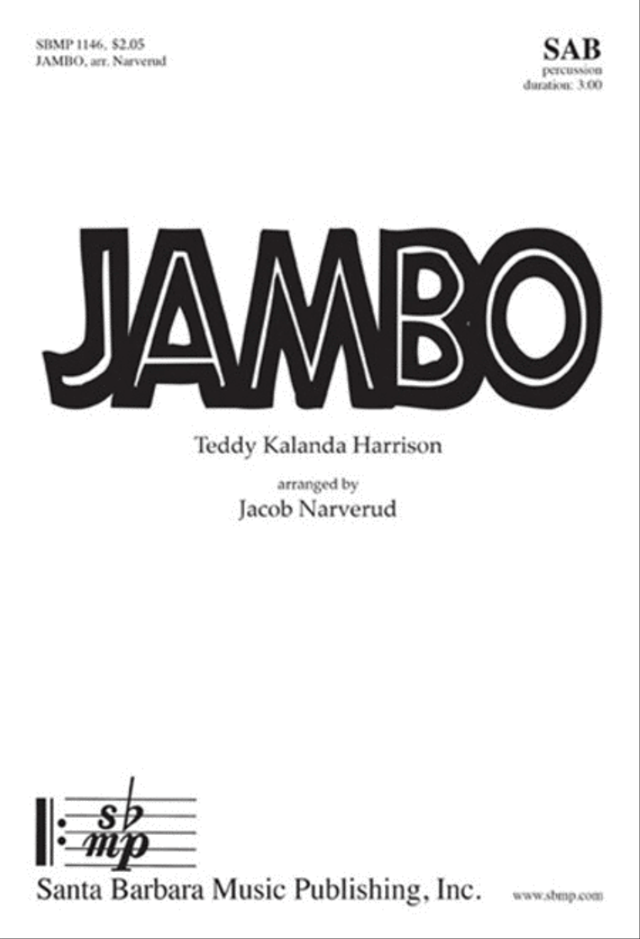 Jambo 3-Part scores gallery preview page 1