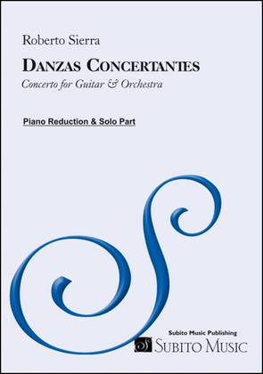 Book cover for Danzas Concertantes (Guitar Concerto)