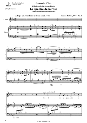 La spectre de la rose, Op. 7 No. 2 (D-flat Major)