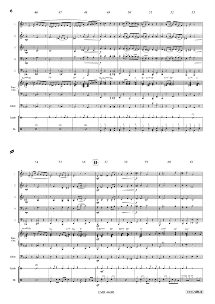 That's A Plenty Woodwind Quintet scores gallery preview page 6