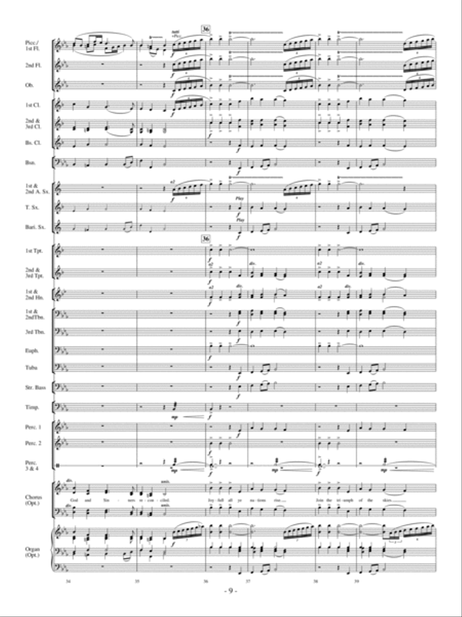 Merry Christmas, Everyone! Concert Band scores gallery preview page 8