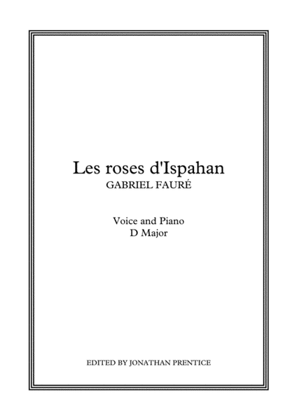 Les roses d'Ispahan (D Major) image number null