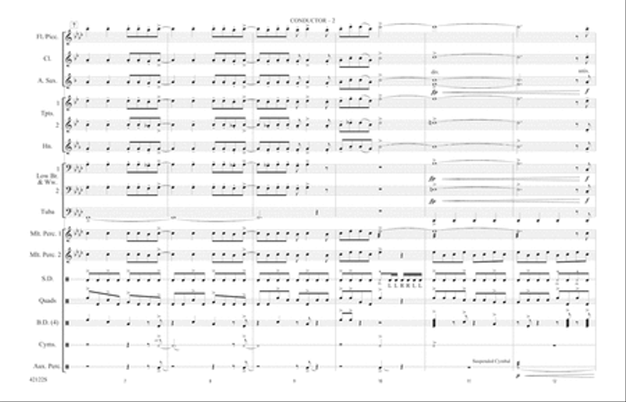 Give It One: Score Give It One: Score Marching Band scores gallery preview page 2