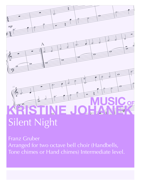 Silent Night (2 octave handbells, tone chimes or hand chimes) image number null