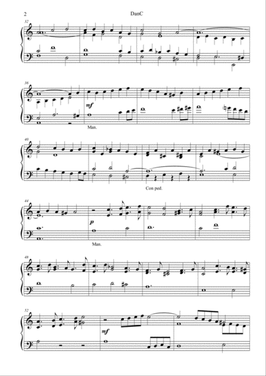 DanC - Passacaglia for solo Organ (ped. ad lib.) image number null