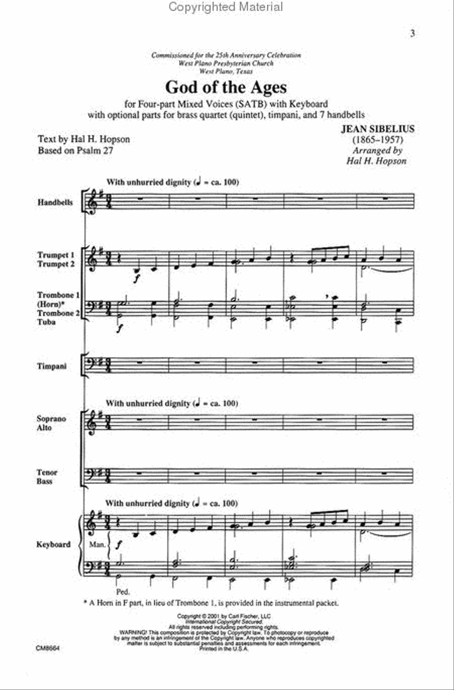 God of the Ages Choir scores gallery preview page 2