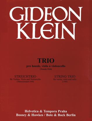 Book cover for String Trio (1944) Str Trios