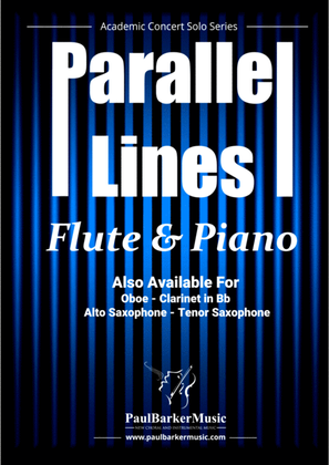 Book cover for Parallel Lines (Flute & Piano)